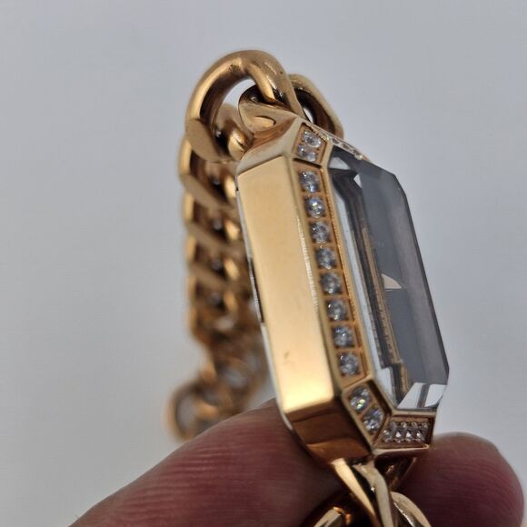 Sonia Bitton Women's Watch 20MM Black Dial Rose Gold Band Up to 7.75" NewBattery - Picture 7 of 10